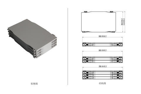 机架式24口光纤配线箱(1U) FPE01-A